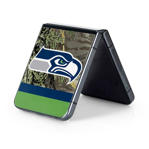NFL Realtree Camo Seattle Seahawks Galaxy Z Flip5 5G Skin