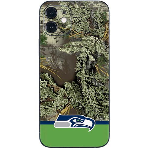 NFL Realtree Camo Seattle Seahawks iPhone 12 Mini Skin