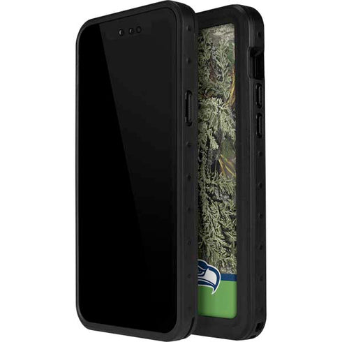 NFL Realtree Camo Seattle Seahawks iPhone 12 Pro Waterproof Case