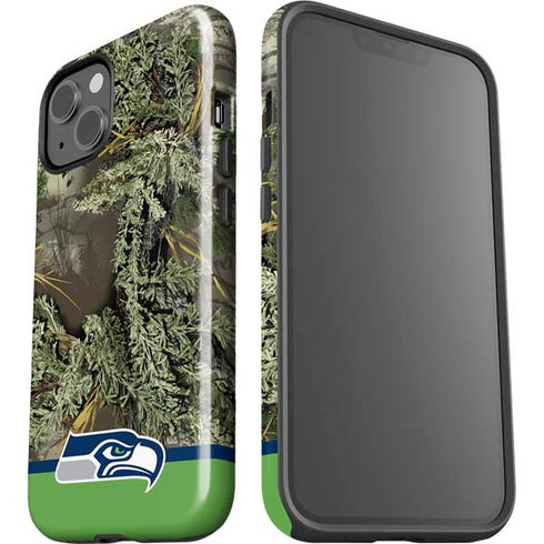 NFL Realtree Camo Seattle Seahawks iPhone 15 Impact Case