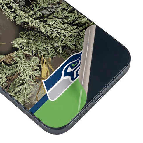 NFL Realtree Camo Seattle Seahawks iPhone 14 Plus Skin