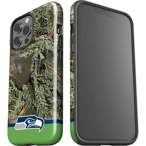 NFL Realtree Camo Seattle Seahawks iPhone 15 Pro Max Impact Case