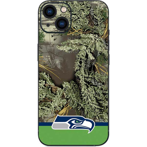 NFL Realtree Camo Seattle Seahawks iPhone 14 Skin