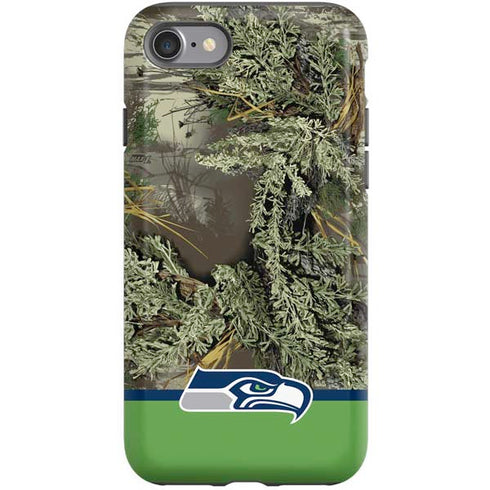 NFL Realtree Camo Seattle Seahawks iPhone SE (2nd & 3rd Gen) Pro Case