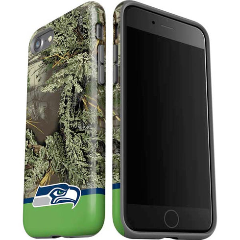 NFL Realtree Camo Seattle Seahawks iPhone SE (2nd & 3rd Gen) Pro Case