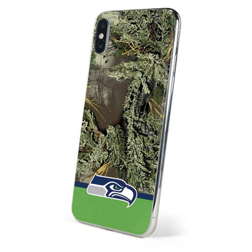 NFL Realtree Camo Seattle Seahawks iPhone X Skin