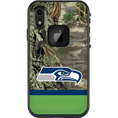 NFL Realtree Camo Seattle Seahawks LifeProof Fre iPhone Skin