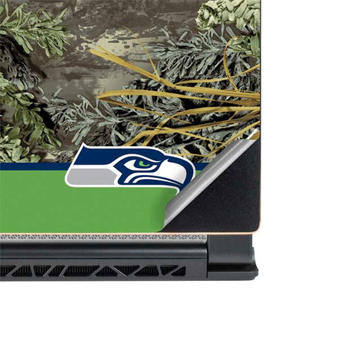 NFL Realtree Camo Seattle Seahawks MSI GS65 Stealth Laptop Skin