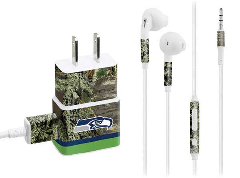 NFL Realtree Camo Seattle Seahawks Phone Charger Skin