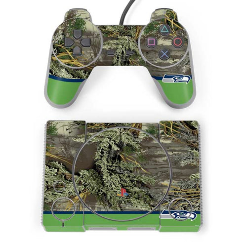 NFL Realtree Camo Seattle Seahawks PlayStation Classic Bundle Skin