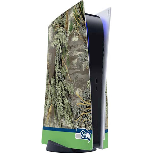 NFL Realtree Camo Seattle Seahawks PS5 Console Skin