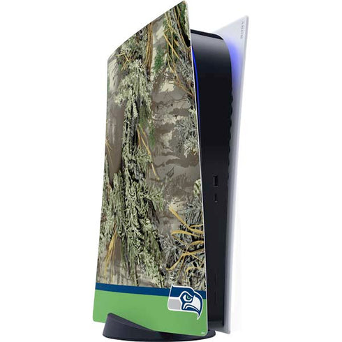 NFL Realtree Camo Seattle Seahawks PS5 Digital Edition Console Skin