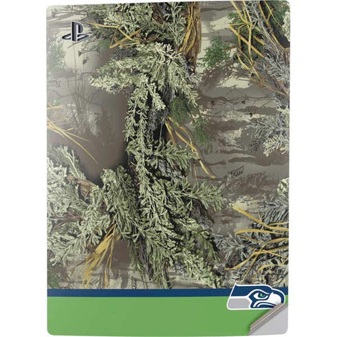NFL Realtree Camo Seattle Seahawks PS5 Digital Edition Console Skin