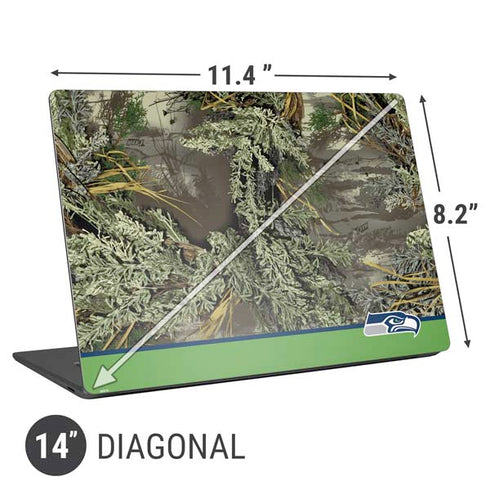 NFL Realtree Camo Seattle Seahawks Universal Laptop 14in (11.4 x 8.2in) Skin