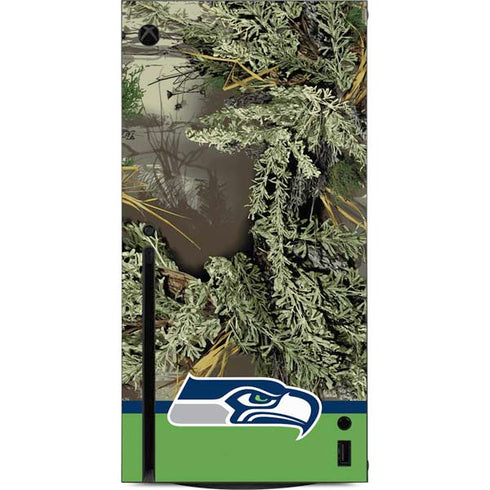 NFL Realtree Camo Seattle Seahawks Xbox Series X Console Skin