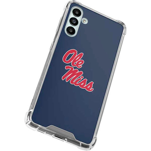 University of Mississippi Rebels Ole Miss Galaxy A13 5G Clear Case