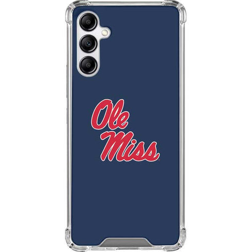 University of Mississippi Rebels Ole Miss Galaxy A14 5G Clear Case