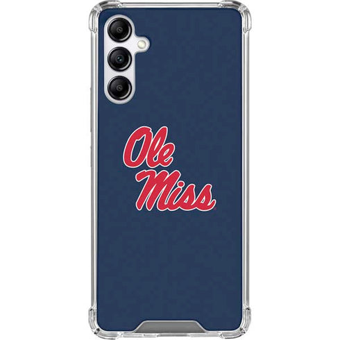 University of Mississippi Rebels Ole Miss Galaxy A15 5G Clear Case