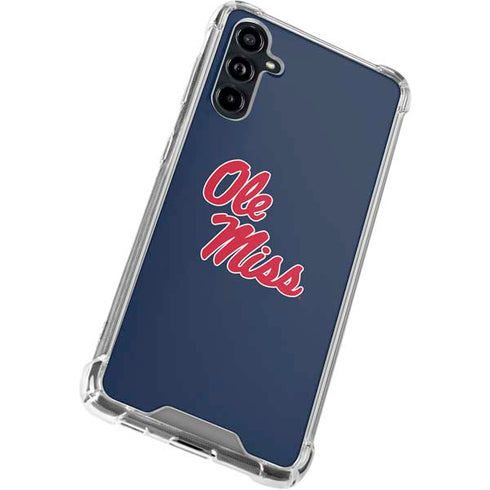 University of Mississippi Rebels Ole Miss Galaxy A54 5G Clear Case