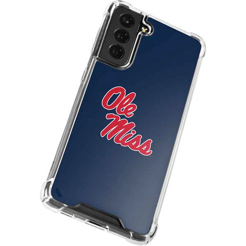 University of Mississippi Rebels Ole Miss Galaxy S22 Clear Case