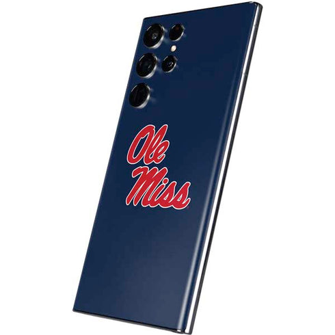 University of Mississippi Rebels Ole Miss Galaxy S22 Ultra Skin