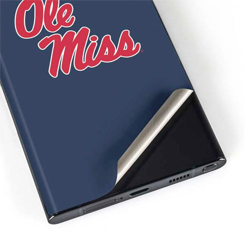 University of Mississippi Rebels Ole Miss Galaxy S22 Ultra Skin