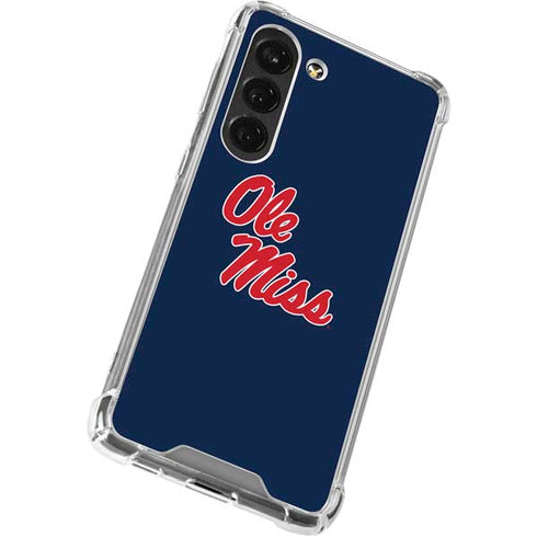 University of Mississippi Rebels Ole Miss Galaxy S23 Clear Case