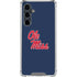University of Mississippi Rebels Ole Miss Galaxy S23 FE Clear Case