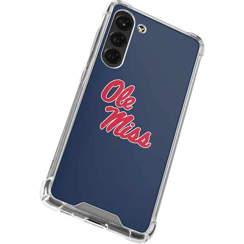 University of Mississippi Rebels Ole Miss Galaxy S23 Plus Clear Case