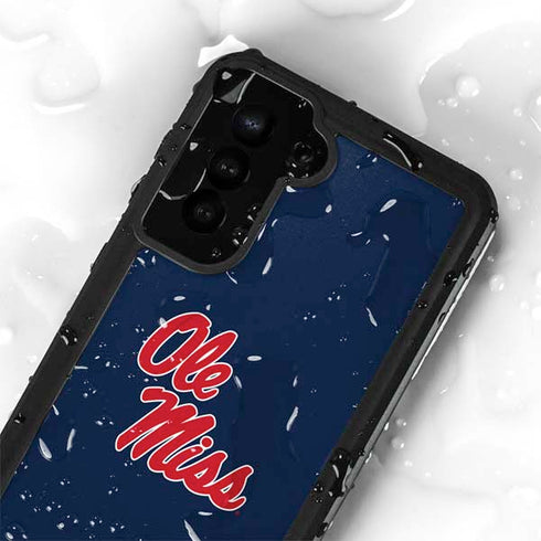 University of Mississippi Rebels Ole Miss Galaxy S23 Plus Waterproof Case
