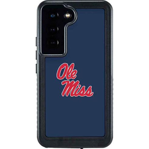 University of Mississippi Rebels Ole Miss Galaxy S23 Waterproof Case