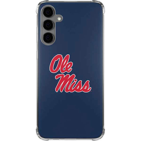 University of Mississippi Rebels Ole Miss Galaxy S24 Plus Clear Case
