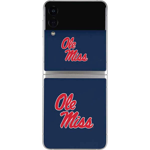 University of Mississippi Rebels Ole Miss Galaxy Z Flip3 5G Skin