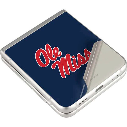 University of Mississippi Rebels Ole Miss Galaxy Z Flip3 5G Skin