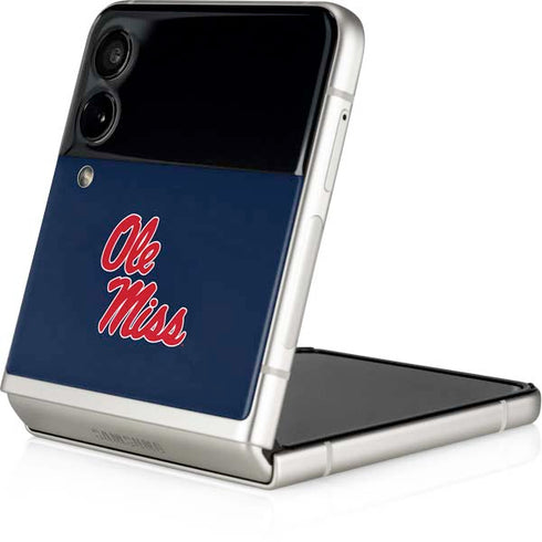 University of Mississippi Rebels Ole Miss Galaxy Z Flip3 5G Skin