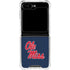 University of Mississippi Rebels Ole Miss Galaxy Z Flip5 5G Clear Case