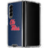 University of Mississippi Rebels Ole Miss Galaxy Z Fold4 5G Clear Case