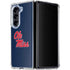 University of Mississippi Rebels Ole Miss Galaxy Z Fold5 5G Clear Case