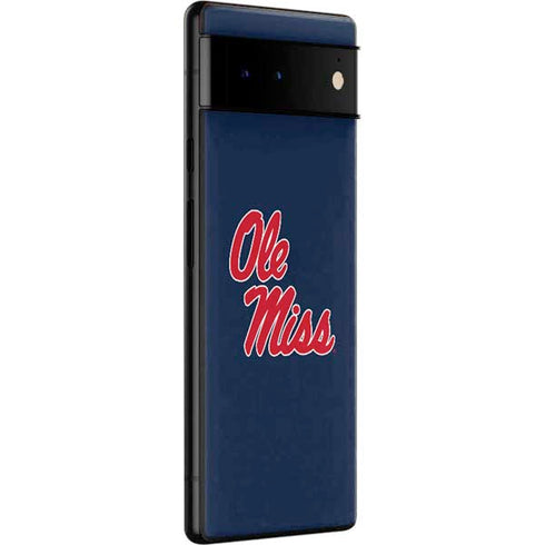 University of Mississippi Rebels Ole Miss Google Pixel 6 Skin