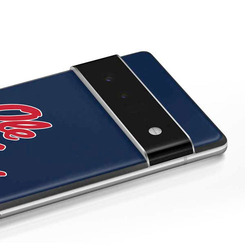 University of Mississippi Rebels Ole Miss Google Pixel 6 Skin
