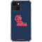 University of Mississippi Rebels Ole Miss iPhone 13 Clear Case