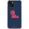 University of Mississippi Rebels Ole Miss iPhone 13 Mini Clear Case