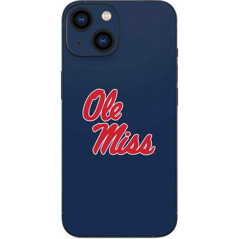 University of Mississippi Rebels Ole Miss iPhone 13 Mini Skin