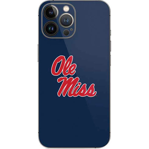 University of Mississippi Rebels Ole Miss iPhone 13 Pro Max Skin