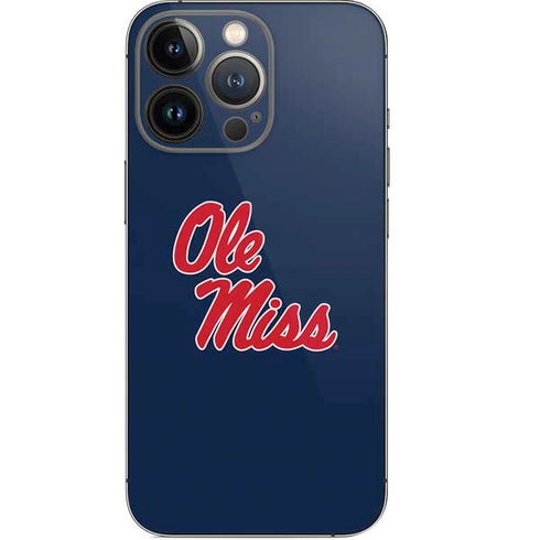 University of Mississippi Rebels Ole Miss iPhone 13 Pro Skin