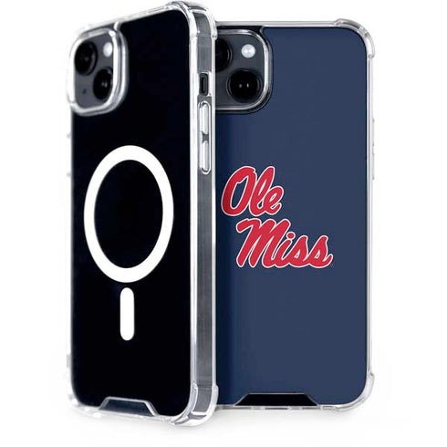 University of Mississippi Rebels Ole Miss iPhone 15 Plus MagSafe Case