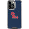 University of Mississippi Rebels Ole Miss iPhone 15 Pro Clear Case