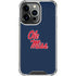 University of Mississippi Rebels Ole Miss iPhone 15 Pro Clear Case