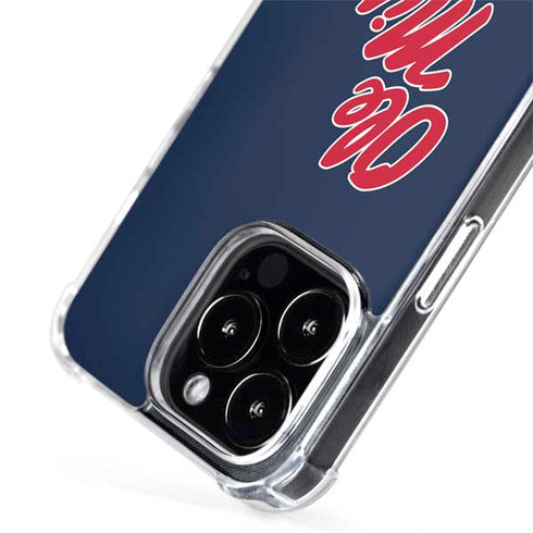 University of Mississippi Rebels Ole Miss iPhone 15 Pro MagSafe Case