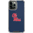 University of Mississippi Rebels Ole Miss iPhone 14 Pro Max Clear Case